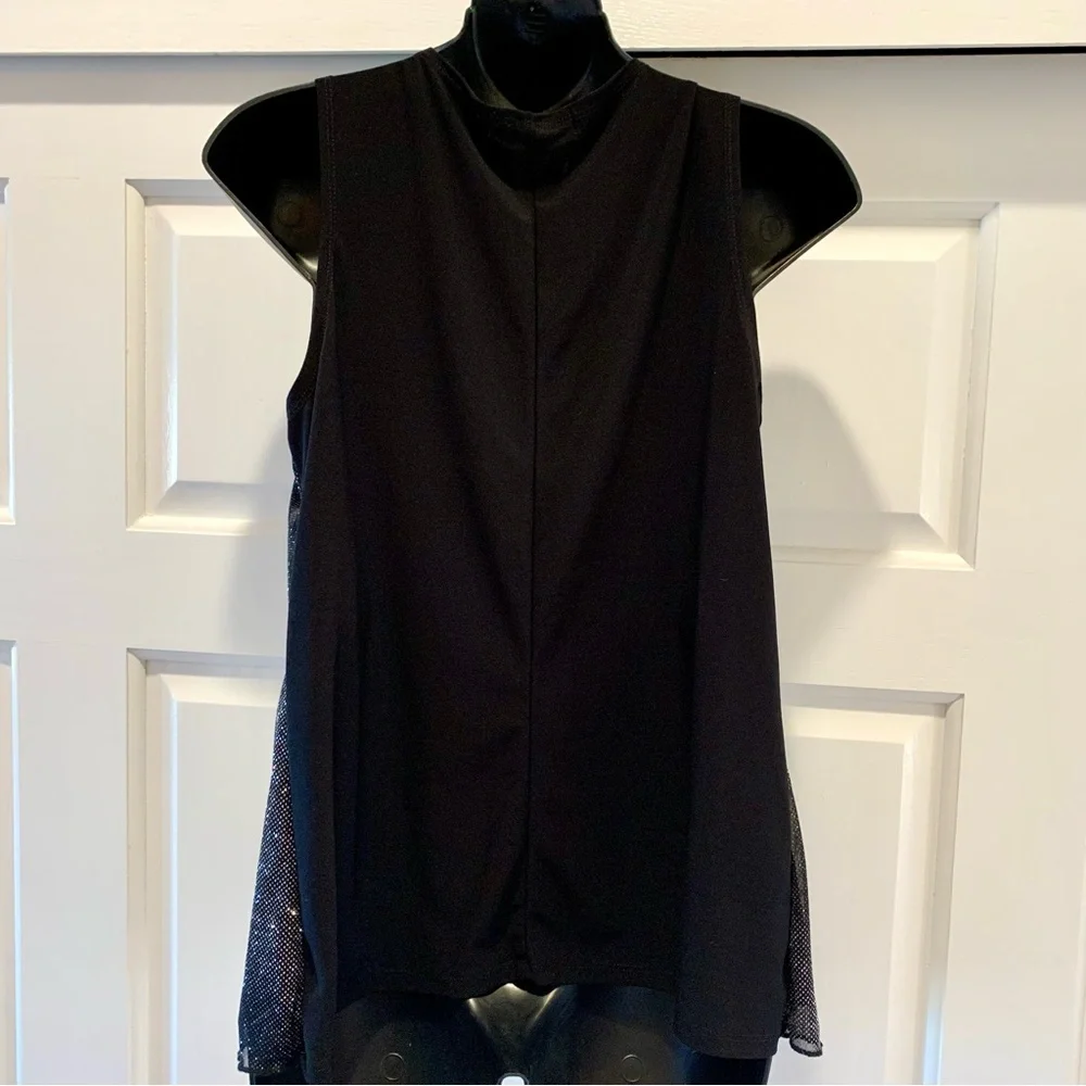 Vintage Atelier 29 shimmer split front tank top , size Small - Picture 5 of 6